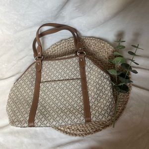 Talbots t logo design purse